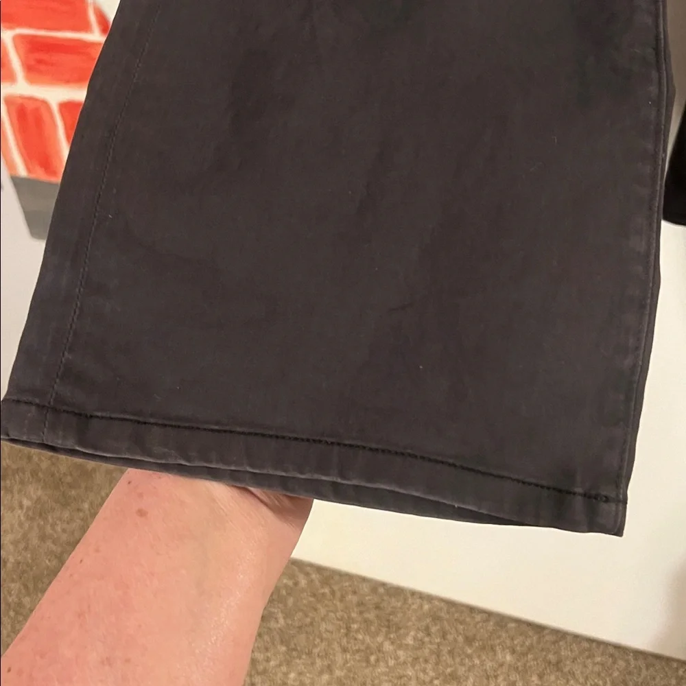 Ag Adriano Goldschmied dark gray “the protege” straight leg jeans